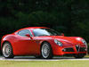 Alfa Romeo 8c Competizione. Вид сбоку