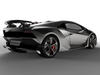 Lamborghini Sesto Elemento. Вид сзади
