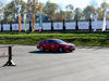 Audi A5 Sportback на скоростном участке полигона Audi quattro camp