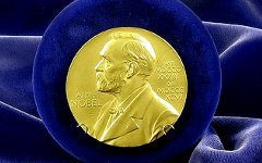 Медаль, вручаемая лауреату Нобелевской премии