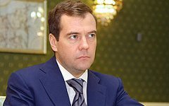 Президент России Дмитрий Медведев