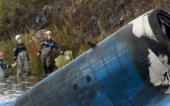 На месте крушения Як-42 под Ярославлем