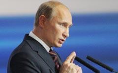 Владимир Путин. Фото © РИА Новости, Алексей Дружинин