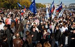 Протест уходит из Москвы в регионы