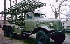 Послевоенная «Катюша», основанная на грузовике ЗиЛ-157 (фото wikimedia.org)