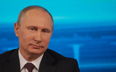 Владимир Путин на пресс-конференции 19 декабря © KM.RU, Филипп Киреев