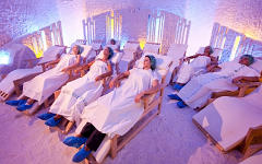 Галотерапия. Фото с сайта authentichimalayansalt.com