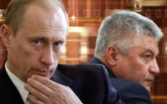 Владимир Путин и Владимир Колокольцев. Коллаж © KM.RU