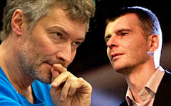 Евгений Ройзман и Михаил Прохоров. Коллаж © KM.RU