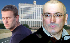 Алексей Навальный и Михаил Ходорковский. Коллаж © KM.RU