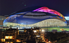 Ледовый дворец «Большой» в Сочи. Фото с сайта sochi2014.com