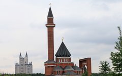 Мемориальная мечеть на Поклонной горе © KM.RU, Алексей Белкин
