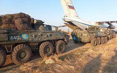 Российские военные в Карабахе