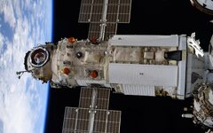 МЛМ-У «Наука», пристыкованный к МКС