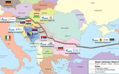 Маршрут газопровода. Фото с сайта south-stream.info