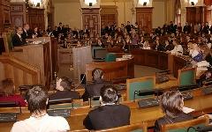 Заседание Сейма. Фото с сайта saeima.lv