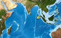 Место землетрясения. Фото: ptwc.weather.gov