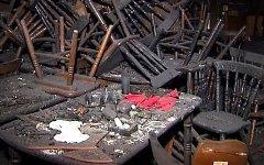 Последствия пожара в клубе «Хромая лошадь». Фото с news.made.ru