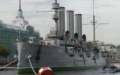 Крейсер «Аврора». Фото Vargher с сайта wikipedia.org