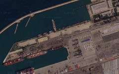 База ВМФ РФ в порту Тартуса. Скрин-шот с Google Maps