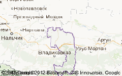 Ингушетия. Фото Google Map