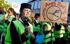 Забастовка бортпроводников Lufthansa. Фото с сайта proftat.ru