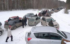 Пробка на трассе М-10. Фото с сайта flickr.com