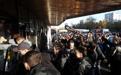 Штурм ТЦ «Бирюза» в Бирюлево © KM.RU, Филипп Киреев