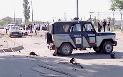 Кадр оперативной съемки УМВД Дагестана