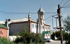 Мечеть на улице Поворинской, 22. Изображение сервиса Google Street View