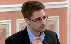 Эдвард Сноуден. Кадр телеканала Russia Today