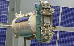 Модель КА Глонасс-М. Фото с сайта wikimedia.org