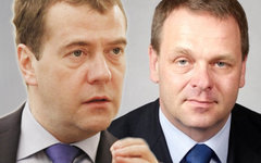 Дмитрий Медведев и Ян Вапаавуори. Коллаж © KM.RU