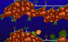 Скриншот из игры Hedgewars