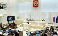 Заседание Совета Федерации. Фото с сайта council.gov.ru