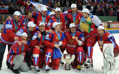 Хоккеисты сборной России © РИА Новости, Алексей Филиппов