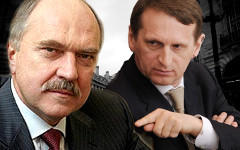 Владимир Пехтин (слева) и Сергей Нарышкин. Коллаж © KM.RU