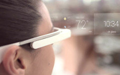Google Glass. Стоп-кадр с видео в Youtube