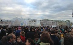 Акция оппозиции 6 мая в Москве. Фото пользователя Твиттер @nikbatalov  
