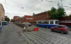 Дорожные работы на Лесной улице. Фото сервиса Google Maps