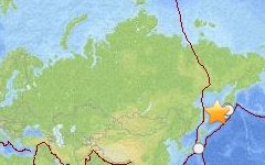 Эпицентр землетрясения. Изображение с сайта usgs.gov