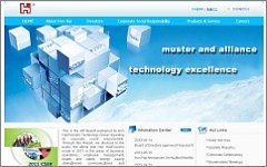 Скриншот сайта foxconn.com