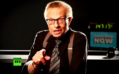 Анонс передачи Larry King Now. Скриншот с видео в YouTube