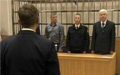 Суд над Лаврентьевым и Гробовым. Кадр телеканала НТВ
