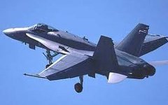 Финский истребитель F-18 Hornet. Фото с сайта zeably.com