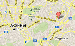 Место взрывов на карте. Изображение сервиса Google Maps