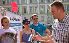 Алексей Навальный (справа) © KM.RU, Филипп Киреев