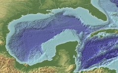 Мексиканский залив в 3D. Фото с сайта wikimedia.org