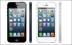 Смартфон iPhone 5. Фото с сайта apple.com