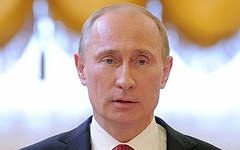 Владимир Путин. Фото с сайта kremlin.ru
